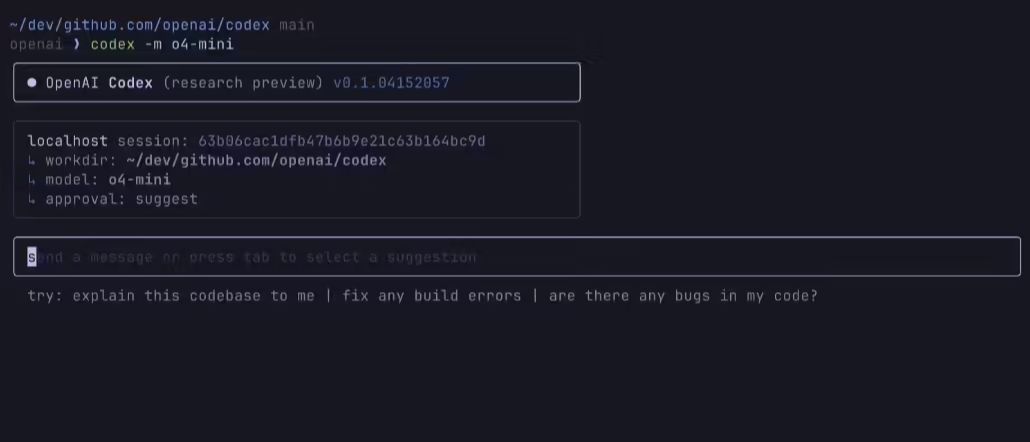 在终端就能跑的轻量级推理智能体，OpenAI 发布完全开源 Codex CLI 工具