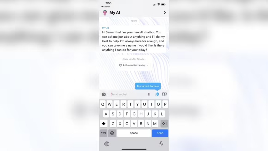 社交平台 Snapchat 上线新 AI聊天机器人，却遭美国多名家长“刷差评”