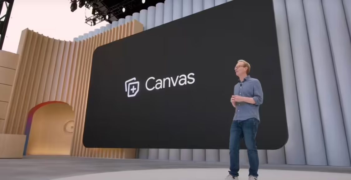 谷歌创意利器 Canvas 升级 Gemini 2.5：降低开发门槛，AI 多样化呈现文本内容