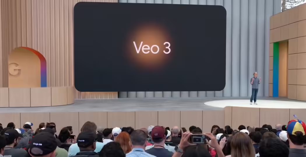 谷歌最强视频生成AI模型 Veo3 亮相：制作背景音、人物对话都不在话下