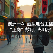 澳洲一AI 虚拟电台主播“上岗”数月，却几乎无人察觉“真实身份”