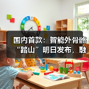 国内首款：智能外骨骼“踏山”明日发布，融合 AI 步态预测和力矩自适应调节