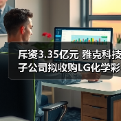 斥资3.35亿元 雅克科技子公司拟收购LG化学彩色光刻胶部分资产（图4）