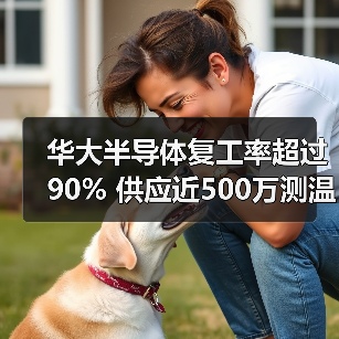 华大半导体复工率超过90% 供应近500万测温仪芯片（图2）