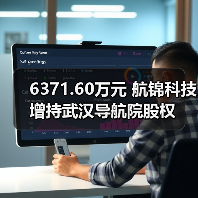 6371.60万元 航锦科技增持武汉导航院股权(图1) 6371.60万元 航锦科技增持武汉导航院股权(图1)