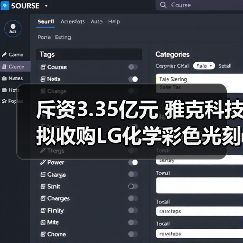 斥资3.35亿元 雅克科技拟收购LG化学彩色光刻胶资产（图3）