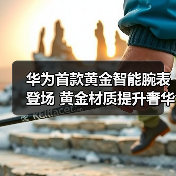 华为首款黄金智能腕表登场 黄金材质提升奢华感和身份认同感（图4）