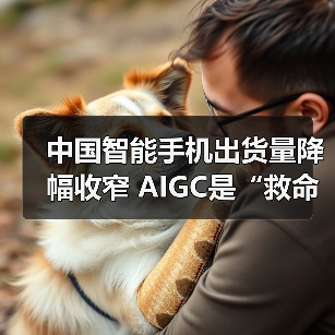 中国智能手机出货量降幅收窄 AIGC是“救命稻草”吗?(图4) 中国智能手机出货量降幅收窄 AIGC是“救命稻草”吗?(图4)