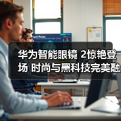 华为智能眼镜 2惊艳登场 时尚与黑科技完美融合（图4）