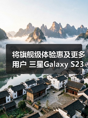 将旗舰级体验惠及更多用户 三星Galaxy S23 FE及生态新品亮相北京（图4）