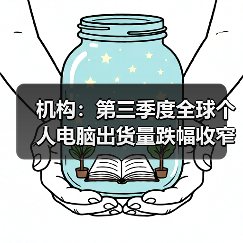 机构：第三季度全球个人电脑出货量跌幅收窄至7%