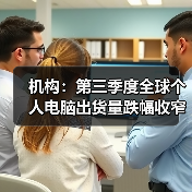 机构：第三季度全球个人电脑出货量跌幅收窄至7%（图4）