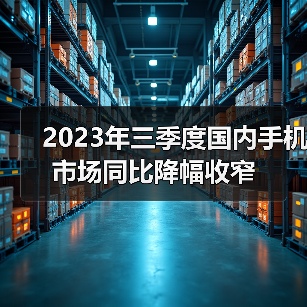 2023年三季度国内手机市场同比降幅收窄（图2）