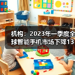 机构：2023年一季度全球智能手机市场下降13%