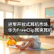 进军开放式耳机市场，华为FreeClip耳夹耳机正式定档，引领时尚新潮流（图4）