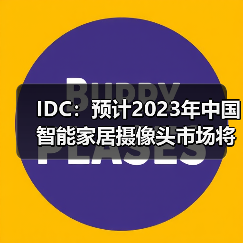 IDC：预计2023年中国智能家居摄像头市场将增长7.5%，市场升级带动需求释放
