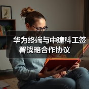 华为终端与中建科工签署战略合作协议