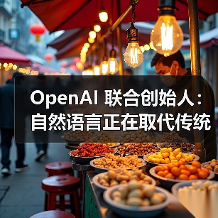 OpenAI 联合创始人:自然语言正在取代传统代码(图2) OpenAI 联合创始人:自然语言正在取代传统代码(图2)