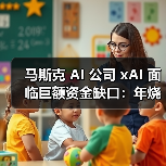 马斯克 AI 公司 xAI 面临巨额资金缺口：年烧 130 亿美元，收入预估 5 亿美元（图4）