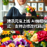 腾讯元宝上线 AI编程模式：支持边修改代码边实时预览（图2）