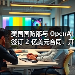 美国国防部与 OpenAI 签订 2 亿美元合同，开发 AI工具应对国家安全挑战