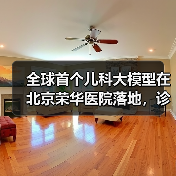 全球首个儿科大模型在北京荣华医院落地，诊断准确率优于主治医师平均水平（图4）