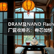 DRAM及NAND Flash厂营收排名；粤芯加快启动二期建设（图3）