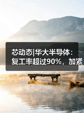 芯动态|华大半导体: 复工率超过90%,加紧保障测温仪芯片供应(图3) 芯动态|华大半导体: 复工率超过90%,加紧保障测温仪芯片供应(图3)