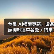 苹果 AI模型更新：设备端模型追平谷歌 / 阿里，服务器端模型不敌 OpenAI 一年前的 GPT-4o（图4）