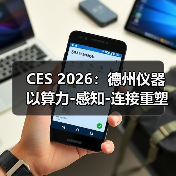 CES 2026：德州仪器以算力-感知-连接重塑自动驾驶底座（图2）