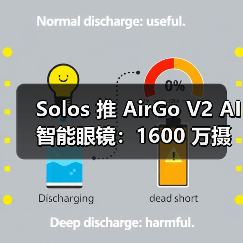 Solos 推 AirGo V2 AI智能眼镜:1600 万摄像头成直播利器,售 299 美元(图3) Solos 推 AirGo V2 AI智能眼镜:1600 万摄像头成直播利器,售 299 美元(图3)