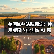 美国加州法院裁定:使用版权内容训练 AI 属合法行为(图3) 美国加州法院裁定:使用版权内容训练 AI 属合法行为(图3)