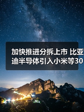 加快推进分拆上市 比亚迪半导体引入小米等30位战投（图2）