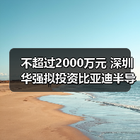 不超过2000万元 深圳华强拟投资比亚迪半导体
