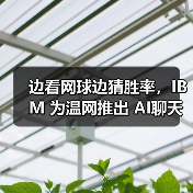 边看网球边猜胜率，IBM 为温网推出 AI聊天助手及结果预测功能