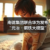 南钢集团联合华为发布“元冶・钢铁大模型”,实现全流程、全产业链数据贯通与智能升级(图3) 南钢集团联合华为发布“元冶・钢铁大模型”,实现全流程、全产业链数据贯通与智能升级(图3)