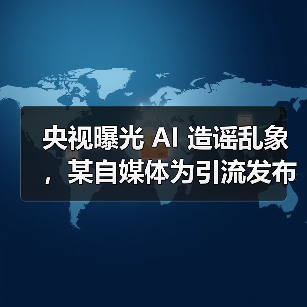 央视曝光 AI 造谣乱象，某自媒体为引流发布约 10 万条不实信息被上海警方采取刑事强制措施（图3）