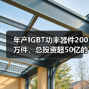 年产IGBT功率器件200万件，总投资超50亿的半导体项目开工
