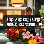 谷歌 AI搜索功能被指冲击新闻出版商流量：未经许可提取内容 + 低链接率