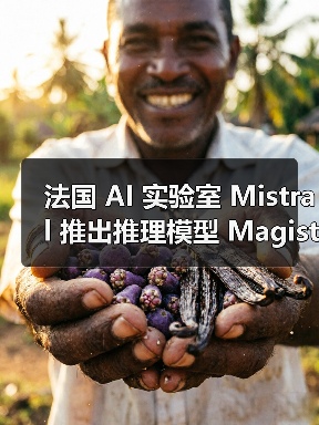 法国 AI 实验室 Mistral 推出推理模型 Magistral 系列，Small 版已开源