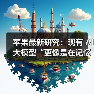 苹果最新研究：现有 AI 大模型“更像是在记忆，而非真正的推理”