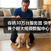 容纳30万台服务器 快手首个超大规模数据中心落地内蒙古