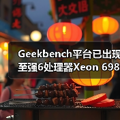 Geekbench平台已出现至强6处理器Xeon 698X跑分数据（图4）