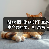 Mac 版 ChatGPT 变身生产力神器：AI 录音 + 云文件洞察，打造团队协作最佳助手（图2）