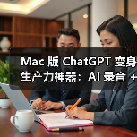 Mac 版 ChatGPT 变身生产力神器：AI 录音 + 云文件洞察，打造团队协作最佳助手（图3）