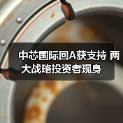 中芯国际回A获支持 两大战略投资者现身（图4）