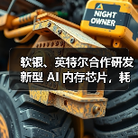 软银、英特尔合作研发新型 AI 内存芯片，耗电量有望减半