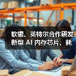 软银、英特尔合作研发新型 AI 内存芯片，耗电量有望减半（图2）