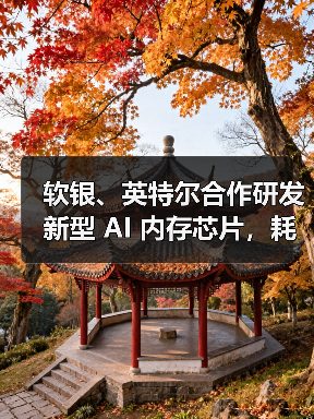 软银、英特尔合作研发新型 AI 内存芯片，耗电量有望减半（图4）