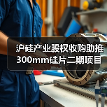 沪硅产业股权收购助推300mm硅片二期项目突破（图3）
